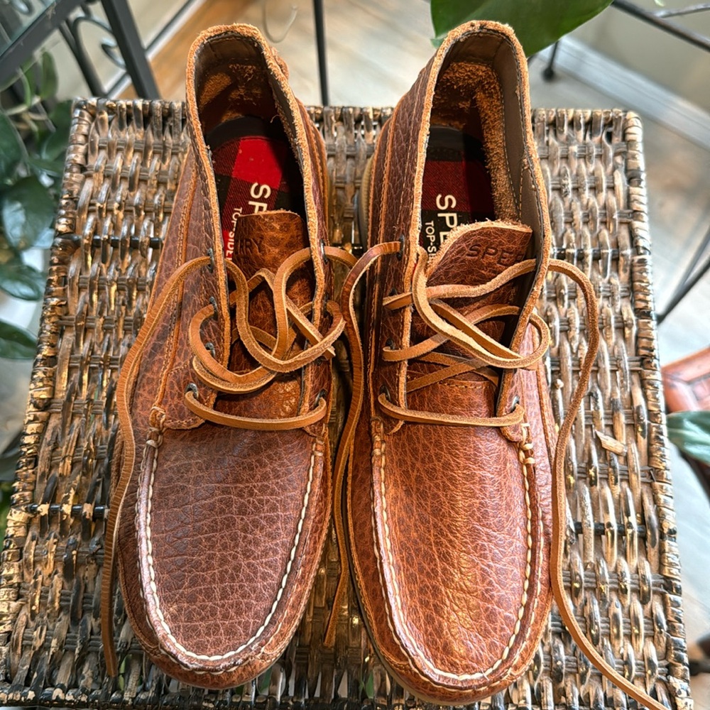 Sperry Brown Chukka Boots - Picture 5 of 7